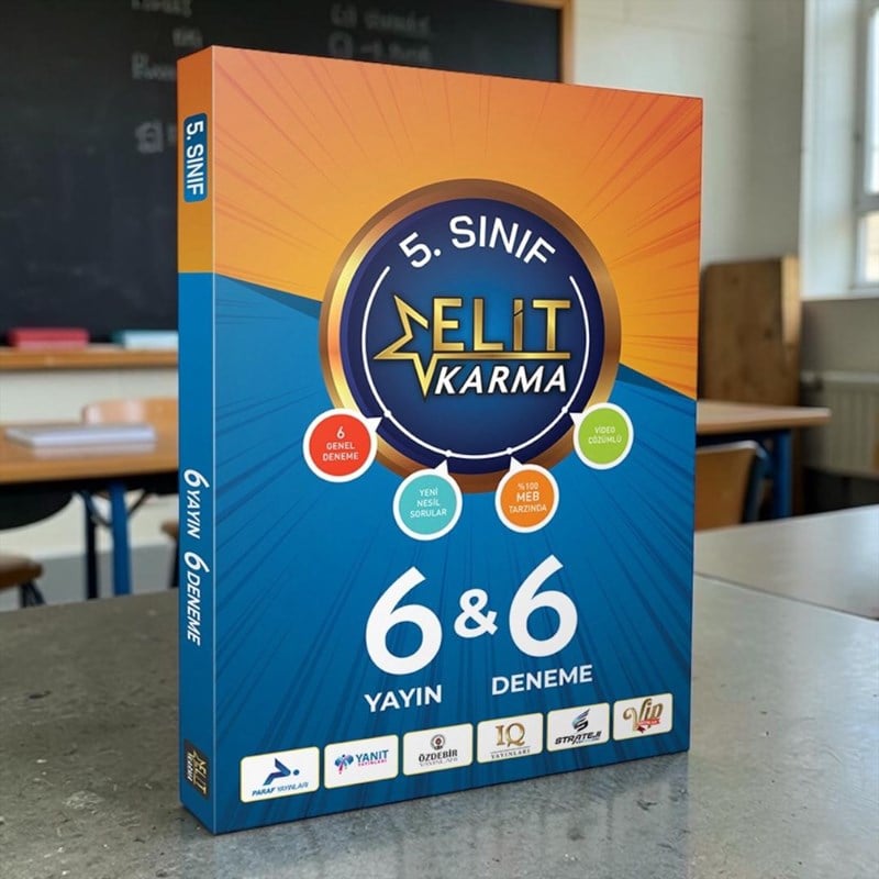 5. Sınıf Elit Karma 6 & 6 Fasikül Deneme Paraf Yayınları