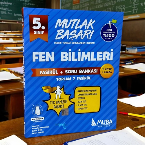 5.sınıf Fen Bilimleri Fasiküller+soru Bankası Muba Yayınları