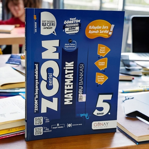 5. Sınıf Zoom Serisi Matematik Soru Bankası Zoom Serisi Günay Yayınları