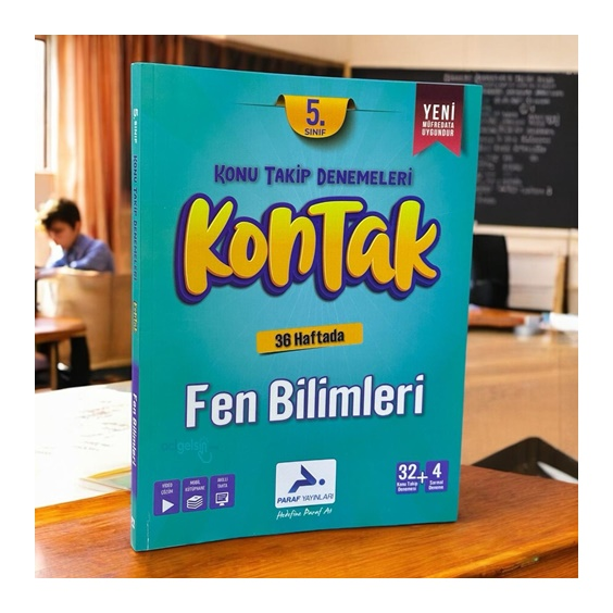 5.sınıf Kontak Fen Bilimleri Denemesi Paraf Yayınları
