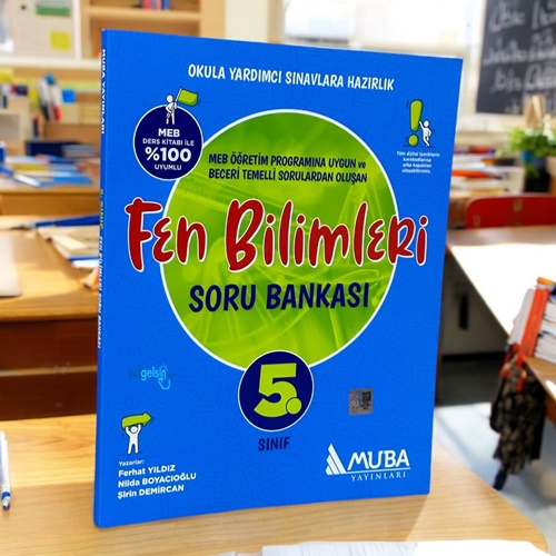 5. Sınıf Fen Bilimleri Soru Bankası Muba Yayınları