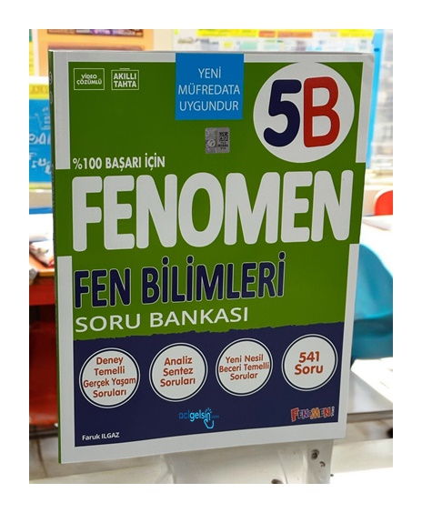 5.sınıf Fen Bılımlerı Soru Bankası Fenomen B