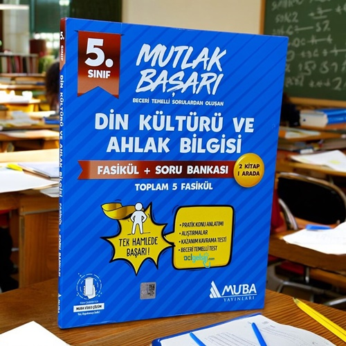 5.sınıf Din Kültürü Fasikül + Soru Bankası Muba Yayınları