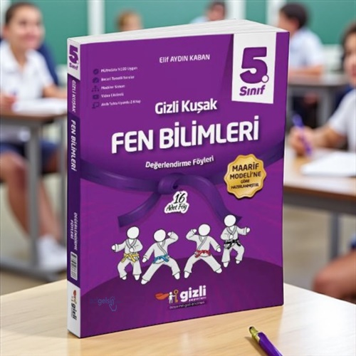 5. Sınıf Fen Bilimleri Gizli Kuşak Serisi Değerlendirme Föyleri
