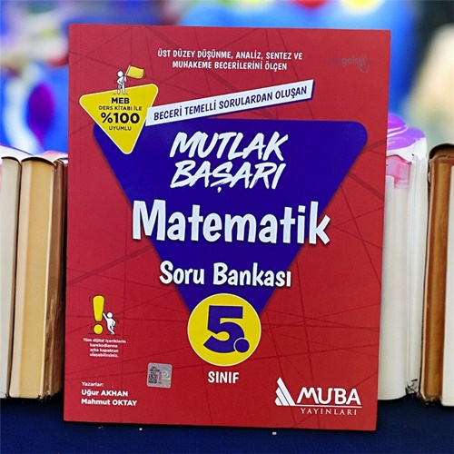 5. Sınıf Mutlak Başarı Matematik Soru Bankası Muba Yayınları