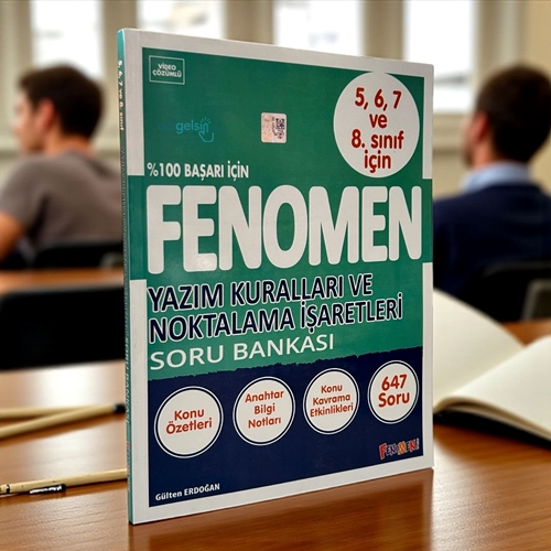 5.6.7.8.sınıflar Fenomen Yazım Kuralları Ve Noktalama İşaretleri Soru Bankası Gama Yayınları