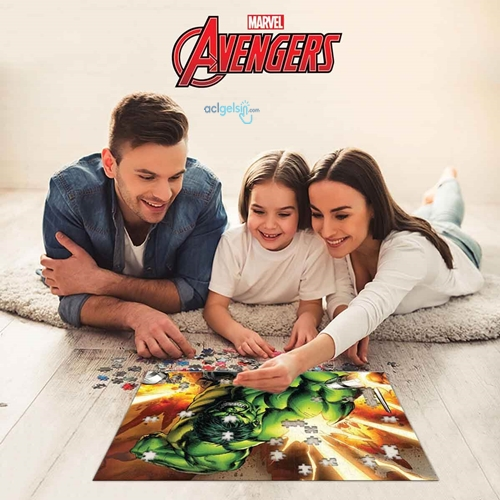 500 Parça 3d Puzzle: Hulk