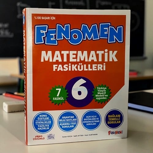 6.sınıf Fenomen Matematik Fasikül Seti Kurmay Yayınları