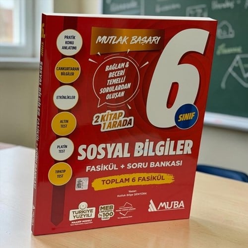 6. Sınıf Sosyal Bilgiler Fasikül Ve Soru Bankası Muba Yayınları