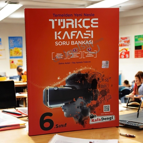 6.sınıf Türkçe Kafası Soru Bankası Kafadengi Yayınları