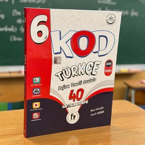 6.sınıf Türkçe Kod40 Deneme Fi Yayınları