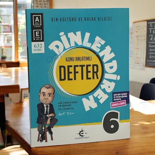 6.sınıf Din Kültürü Dinlendiren Defter Eker Test Yayınları