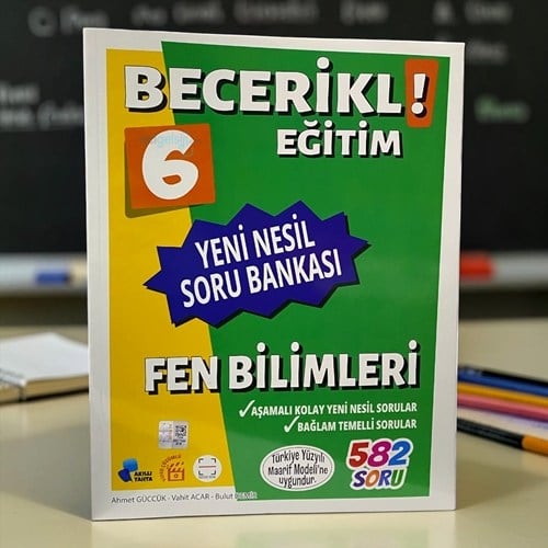 6.sınıf Becerikli Eğitim Fen Bilimleri Yeni Nesil Soru Bankası Fenomen