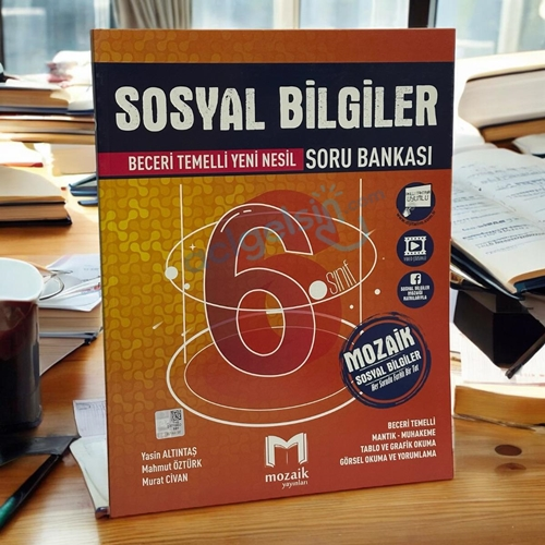 6. Sınıf Sosyal Bilgiler Soru Bankası Mozaik Yayınları