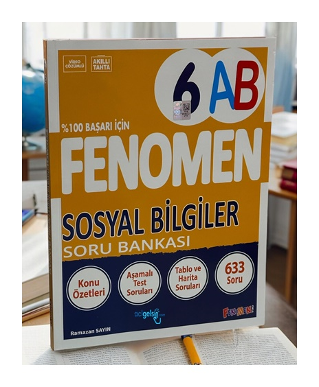 6.sınıf Fenomen Sosyal Bilgiler Soru Bankası
