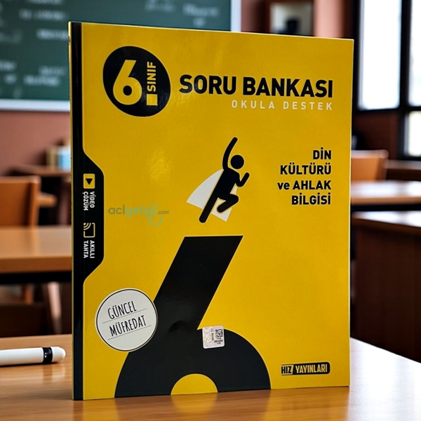 6. Sınıf Din Kültürü Ve Ahlak Bilgisi Soru Bankası Hız Yayınları