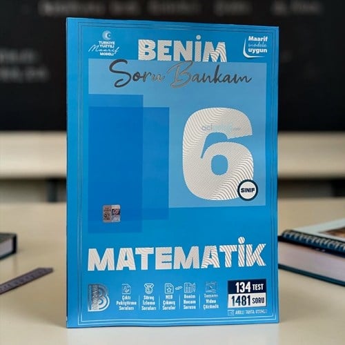 6. Sınıf Matematik Soru Bankam Benim Hocam Yayınları