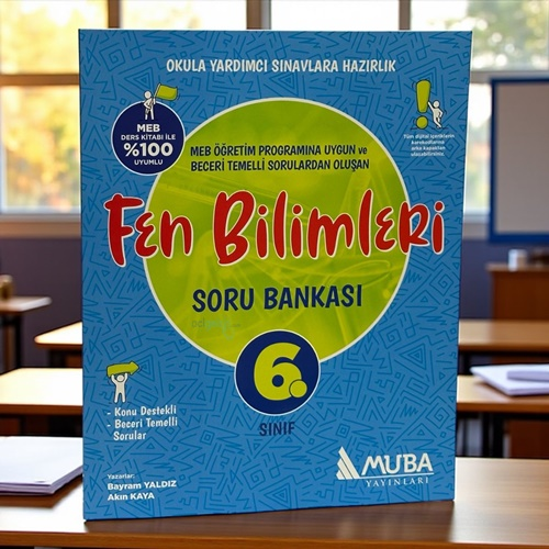 6. Sınıf Fen Bilimleri Soru Bankası Muba Yayınları