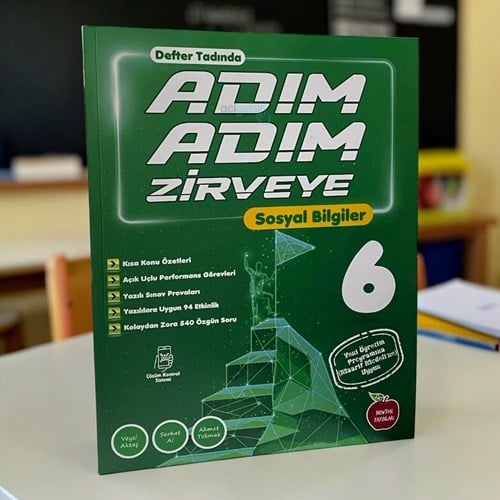 6. Sınıf Adım Adım Zirveye Sosyal Bilgiler Soru Bankası Newton Yayınları