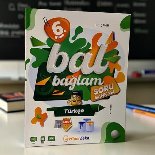 6. Sınıf Bal Bağlam Türkçe Soru Bankası Hiper Zeka Yayınları