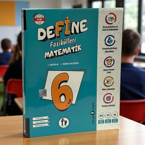 6.sınıf Define Matematik Konu Anlatımlı Fasikül Fi Yayınları