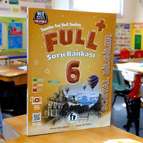 6.sınıf Full + Sosyal Bilgiler Soru Bankası Fi Yayınları