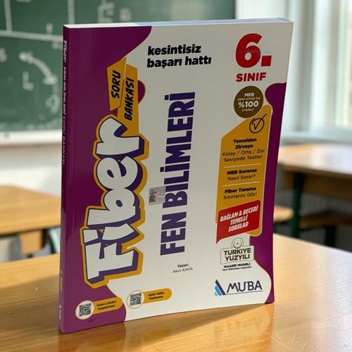 6.sınıf Fen Bilimleri Fiber Soru Bankası Muba Yayınları