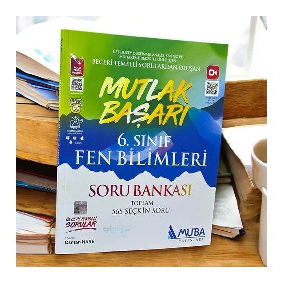 6.sınıf Fen Bilimleri Mutlak Başarı Soru Bankası Muba Yayınları