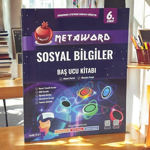 6. Sınıf Metaword Sosyal Bilgiler Nartest Yayınları