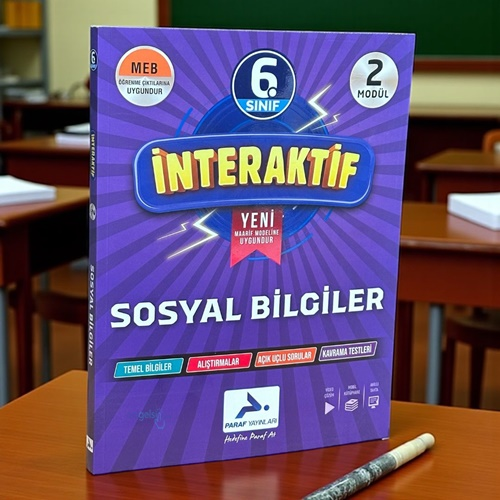 6.sınıf 2 Modül İnteraktif Sosyal Bilgiler Paraf Yayınları