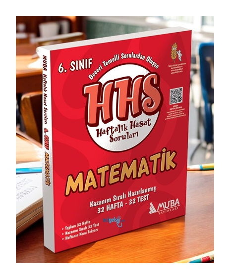 6.sınıf Matematik Haftalık Hasat Soru Muba Yayınları