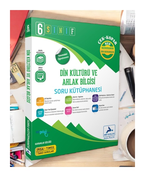 6.sınıf Din Kültürü Soru Kütüphanesi Paraf Yayınları
