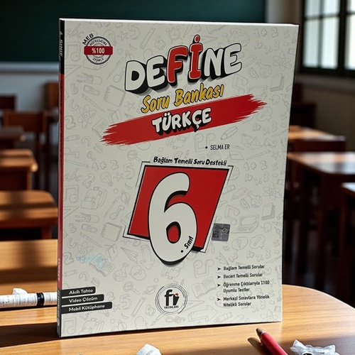 6.sınıf Define Türkçe Soru Bankası Fi Yayınları