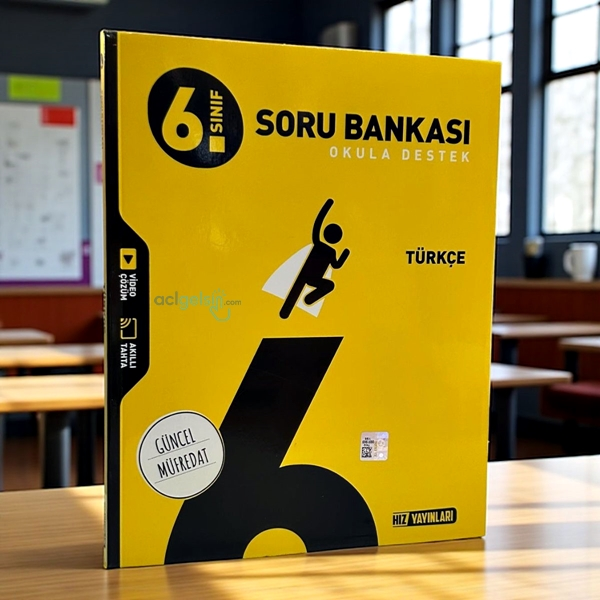 6. Sınıf Türkçe Soru Bankası Hız Yayınları