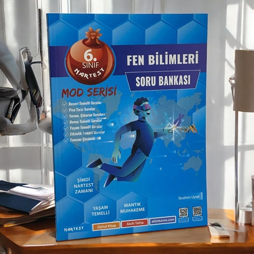 6. Sınıf Mod Fen Bilimleri Soru Bankası Nartest Yayınları