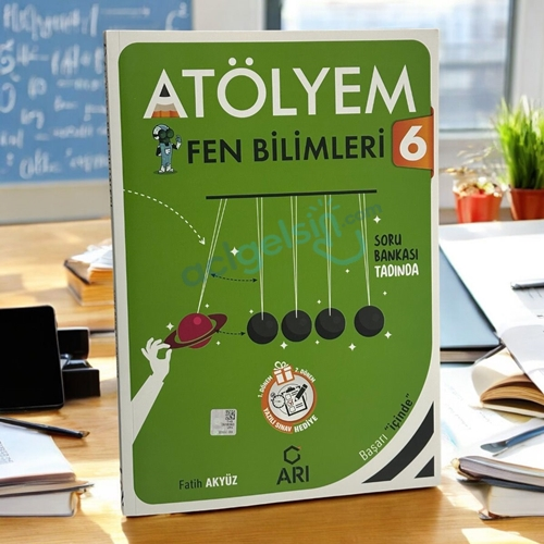 6. Sınıf Fen Bilimleri Atölyem Soru Bankası Arı Yayınları