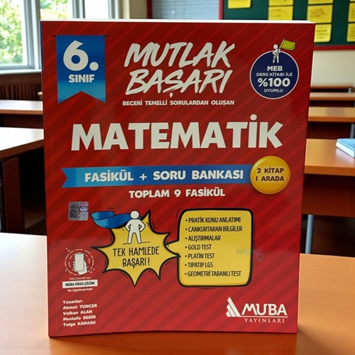 6. Sınıf Matematik Fasikül Soru Bankası Muba Yayınları