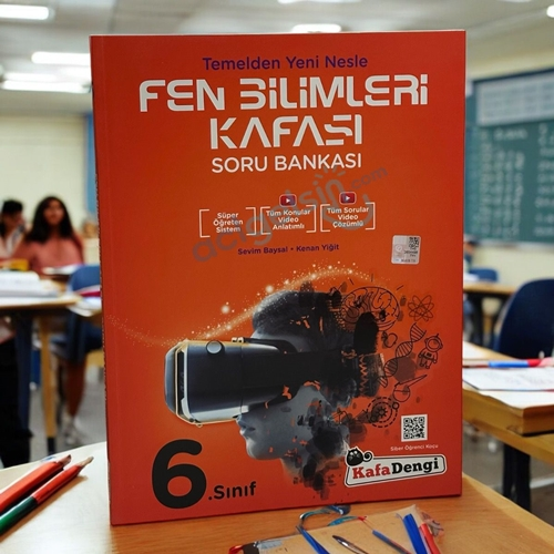6. Sınıf Fen Bilimleri Kafası Soru Bankası Kafadengi Yayınları