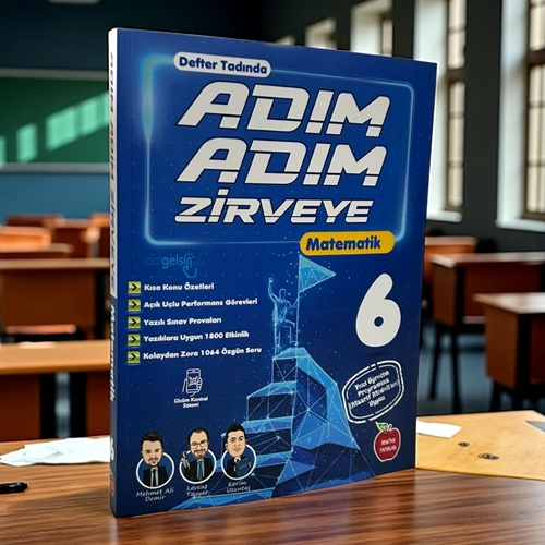 6. Sınıf Matematik Adım Adım Etkinlikli Konu Anlatımlı Soru Bankaları Newton Yayınları