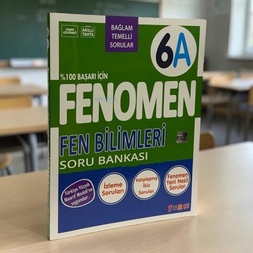 6. Sınıf Fen Bilimleri Soru Bankası Fenomen (a)