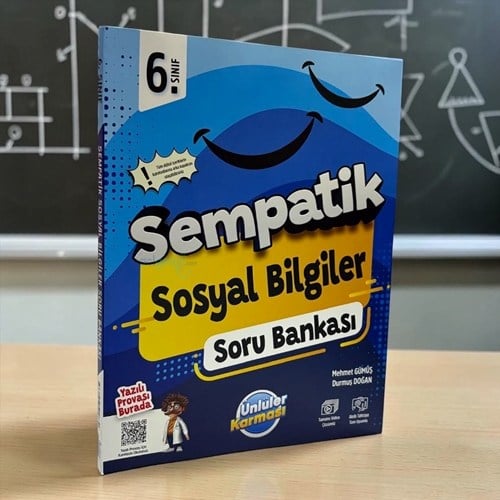 6. Sınıf Sempatik Sosyal Bilgiler Soru Bankası Ünlüler Karması