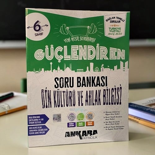 6. Sınıf Din Kültürü Ve Ahlak Bilgisi Güçlendiren Soru Bankası Ankara Yayıncılık