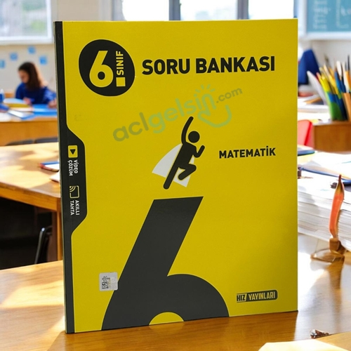 6.sınıf Matematik Soru Bankası Hız Yayınları