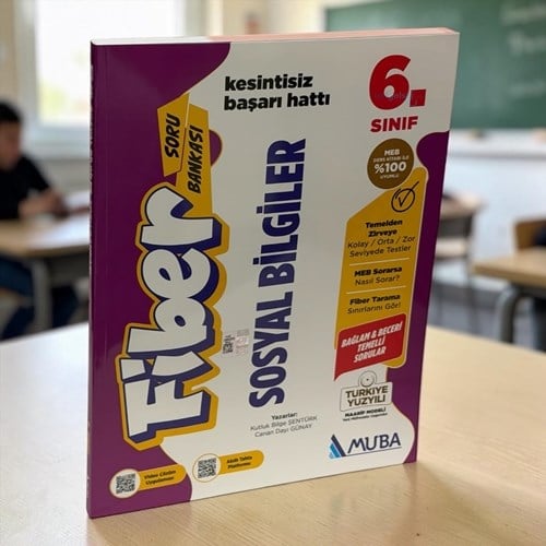 6. Sınıf Sosyal Bilgiler Fiber Soru Bankası Muba Yayınları