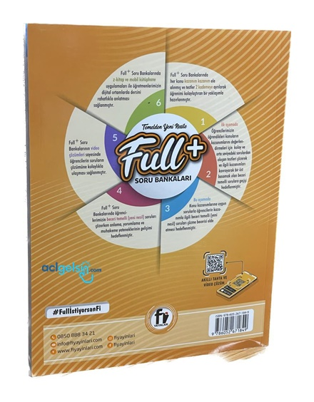 6.sınıf Full + Fen Bilimleri Soru Bankası Fi Yayınları