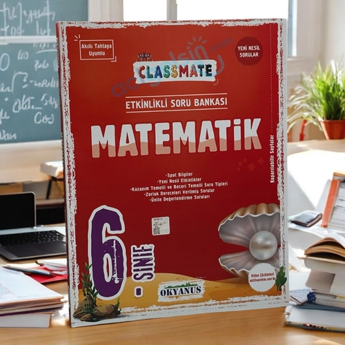 6. Sınıf Classmate Matematik Soru Bankası Okyanus Yayınları