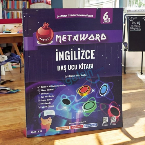 6. Sınıf Metaword İngilizce Soru Bankası Nartest Yayınları