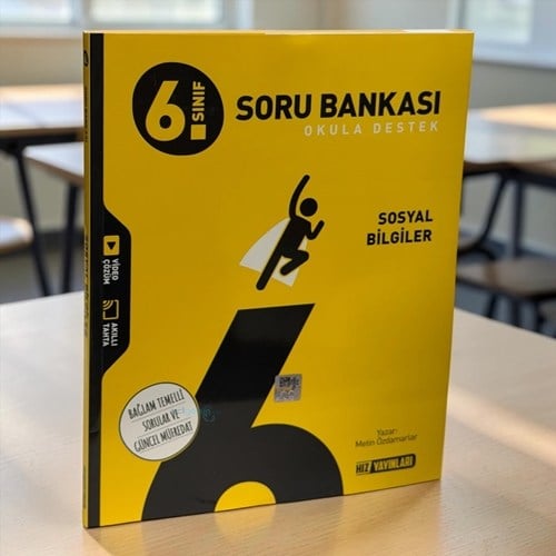 6. Sınıf Sosyal Bilgiler Soru Bankası Hız Yayınları