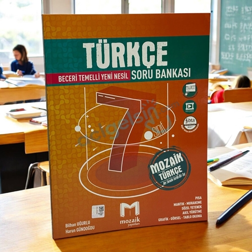 7. Sınıf Türkçe Soru Bankası Mozaik Yayınları