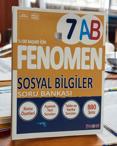 7.sınıf Sosyal Bılgıler Soru Bankası Fenomen A-b